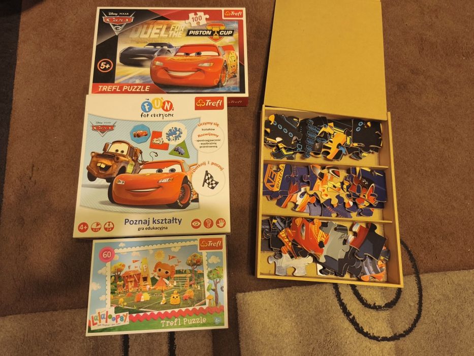 Puzzle różne i gra