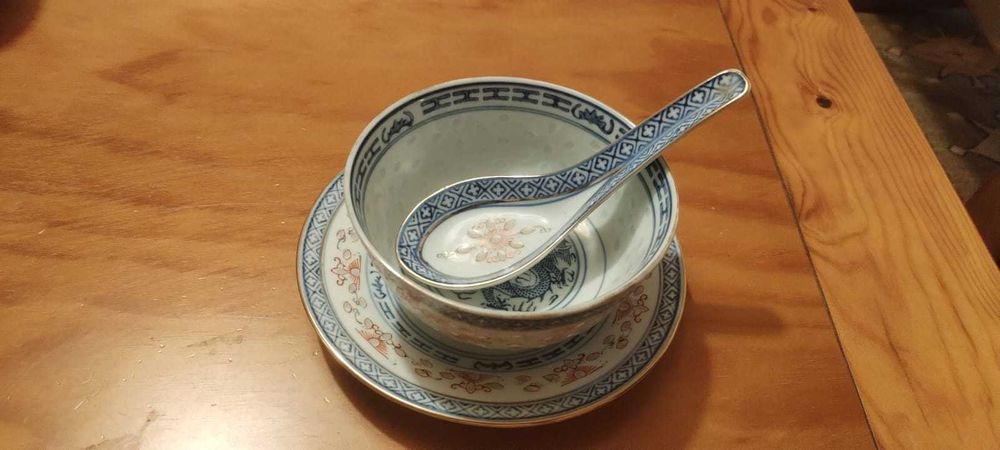 Serviço de louça chinesa