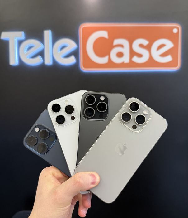 iPhone 15 PRO 256/512GB - 100% BATERIA - WYBÓR KOLORÓW - TeleCase