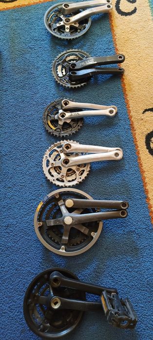 Pedaleiras BTT clássicas