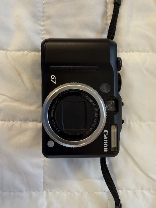Canon PowerShot G7 – komplet, stan kolekcjonerski