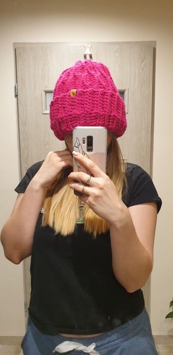 Czapka zimowa akryl + wełna