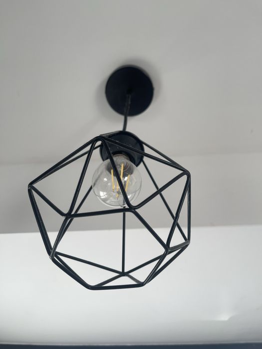 Lampy geometryczne , styl industrialny, nowoczesny