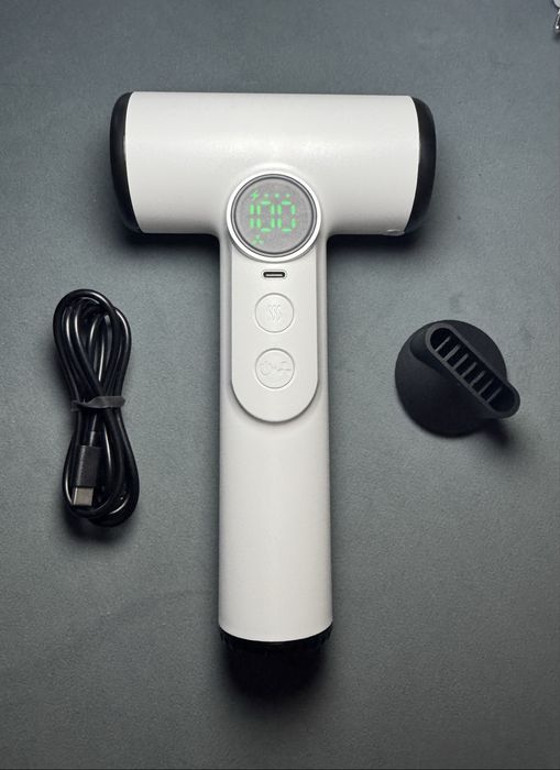 Акумуляторний фен бездротовий гаряче повітря CFJ-4B 20 хв  hot