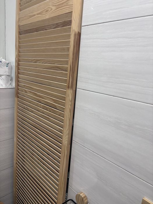 Kratka panel ogrodowy drewniany