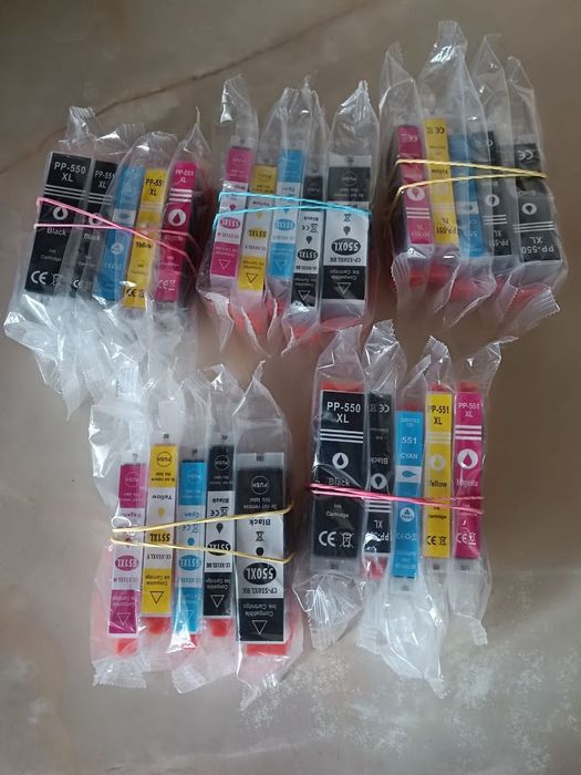 Продам картриджи Canon Pixma 550-551XL 
Подходят для