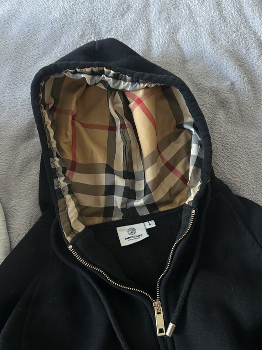 Bluza zip up burberry rozsuwana