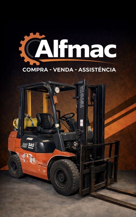 Empilhador serie 6 Toyota 2500kg! Só 3500 horas!! Rigoroso estado!