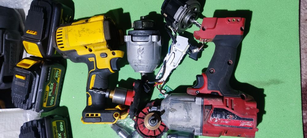 Запчастини до шур-тів Milwaukee. DeWalt. Bosch Діагностика та ремонт