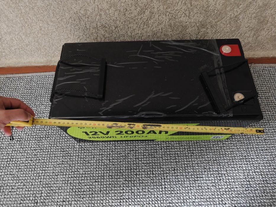 Аккумулятор lifepo4 12v 200ah 2560wh CyperOcean