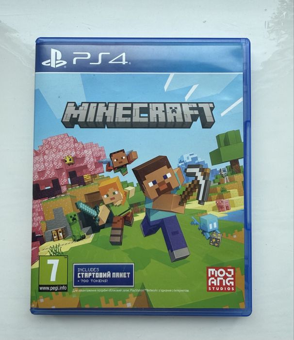 Продам диск Minecraft для ps4