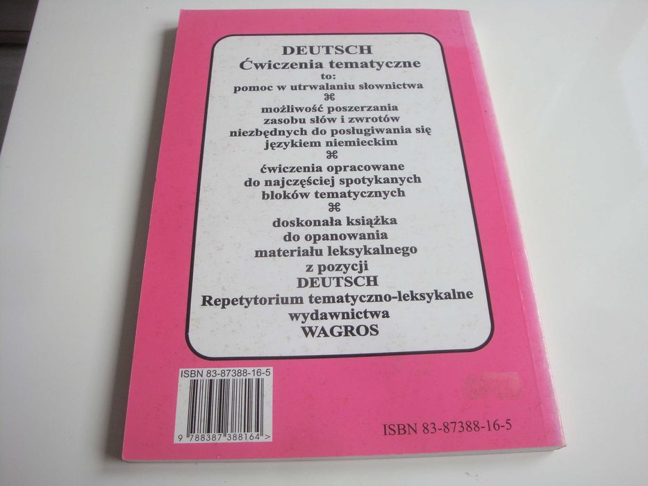 Deutsch Ćwiczenia tematyczne Małgorzata Rogalska