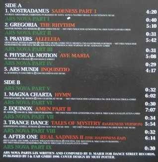 Various – Real Sadness & Other Gregorian Mysteries LP de 1990