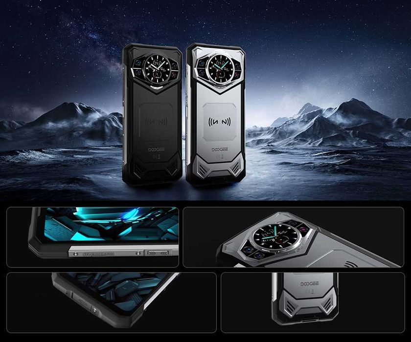 DOOGEE S200, 32/256Gb, 100/20NV/20Mp. 10100мАч, 33W, 7050 5G IP69K