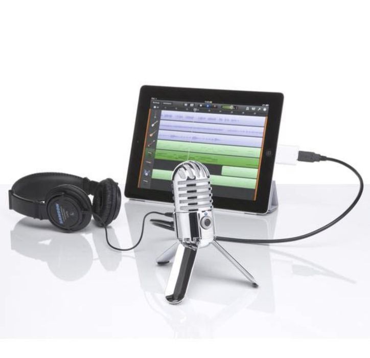 Конденсаторный Микрофон с  Стойкой! Samson Meteor  USB  Германия!