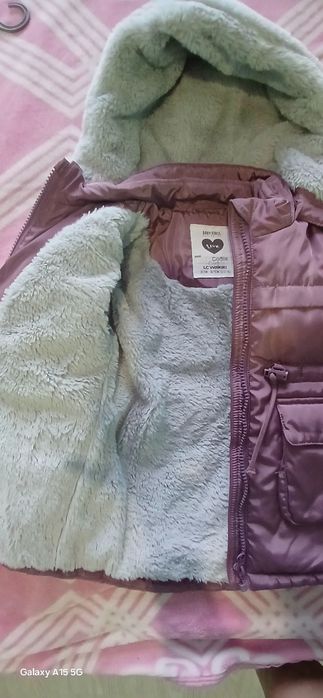 Курточка зимова на дівчинку