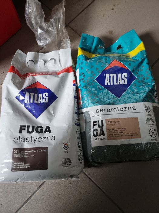 Fuga ceramiczna fuga elastyczna Atlas 5kg