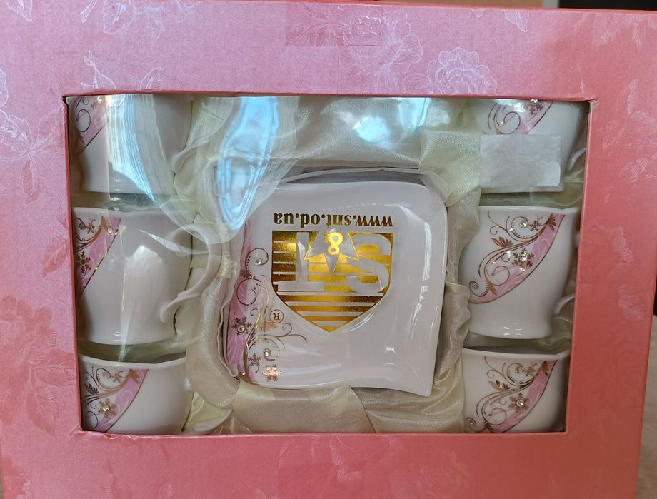 Сервіз кавовий S&T Жаклін порцеляна 12 предметів