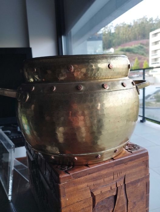 Pote em Cobre martelado