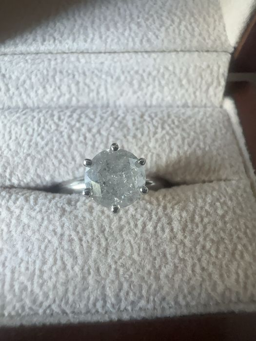 Pierscionek z Brylantem 1.59 carat