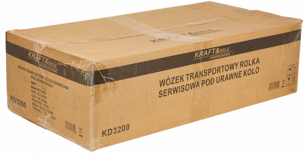 Wózek transportowy rolka pod urwane koło 1200kg