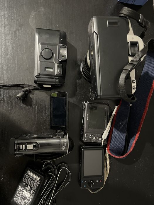 Lote cameras Sony, Casio, Canon