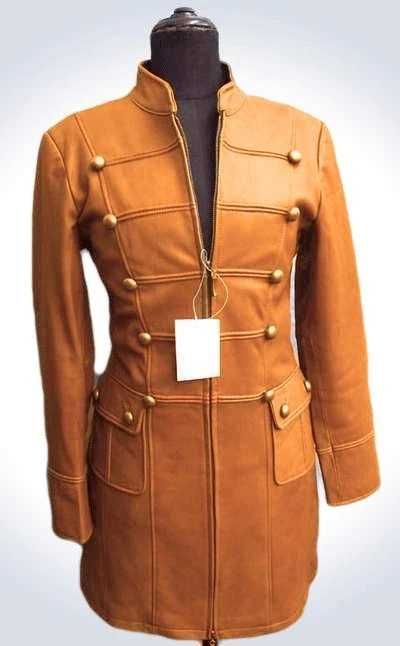 Płaszcz skórzany Morena Skóra Naturalna  40/42