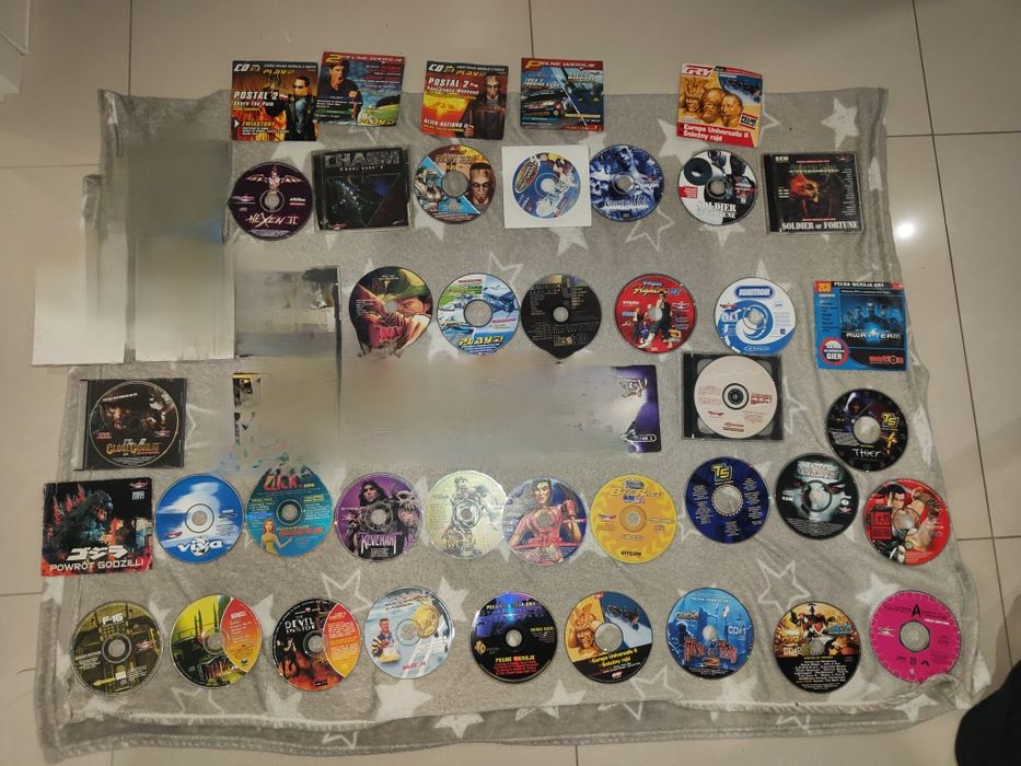 Stare gry CD Action click z czasopism