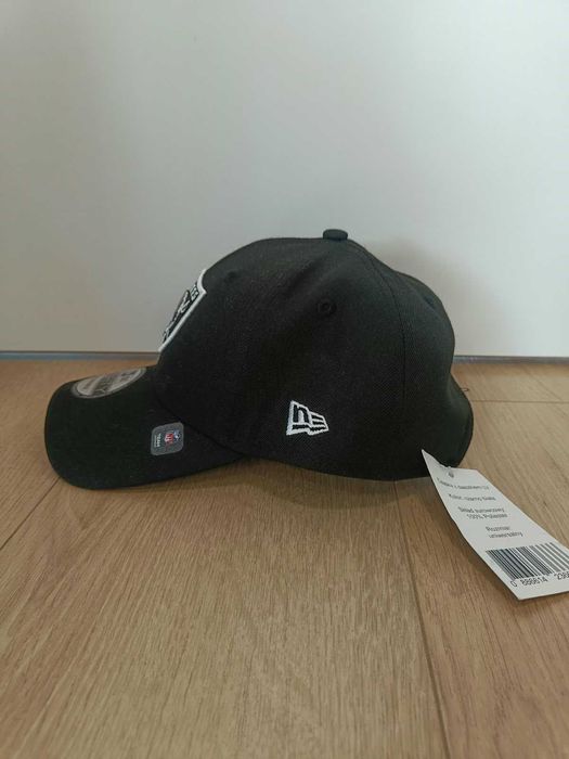New Era 9FORTY NFL Las Vegas Raiders Team M-Crown Black czapka z daszkiem nowa
