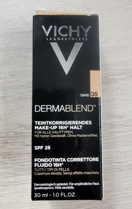 Vichy Dermablend

Fluid korygujący o przedłużonej trwałości