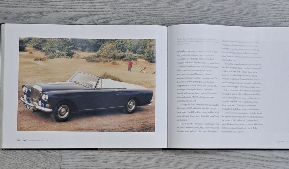 Livro "Rolls Royce & Bentley"