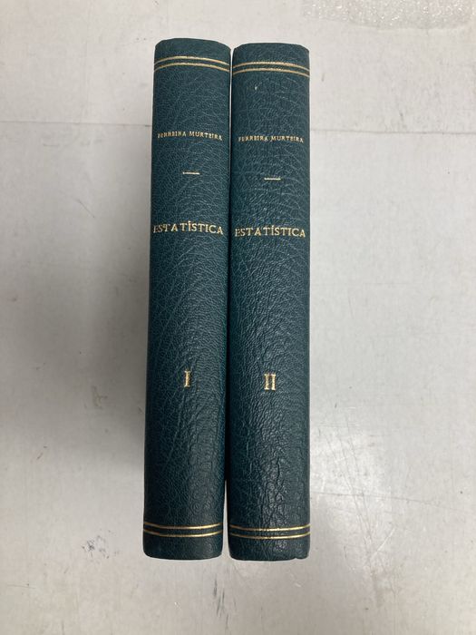 2 Livros Estatística Prof. Bento F. Murteira
