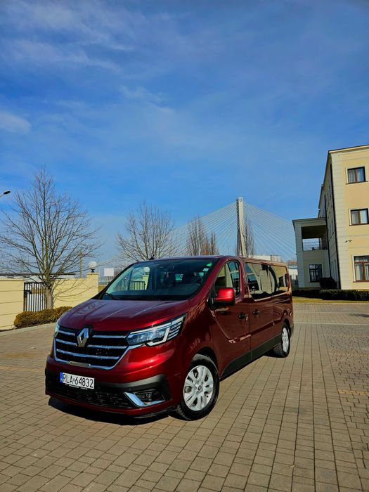 Wynajem Bus 9 osobowy 2024 Renault Trafic LONG Wypożyczalnia  Wesela