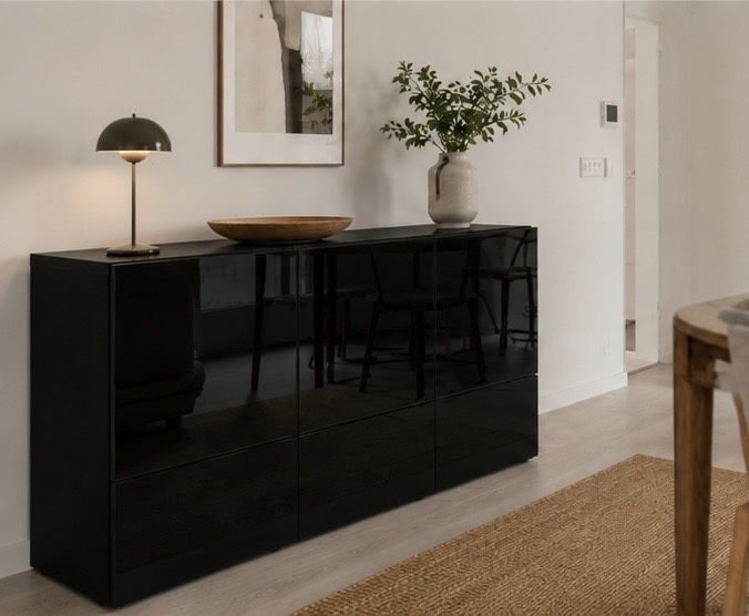 Móvel Preto Ikea