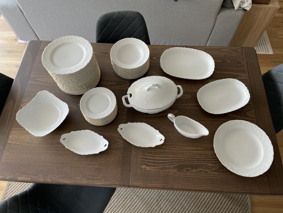 Serviço de jantar de porcelana Erika Konigliches Bavarian Porzellan