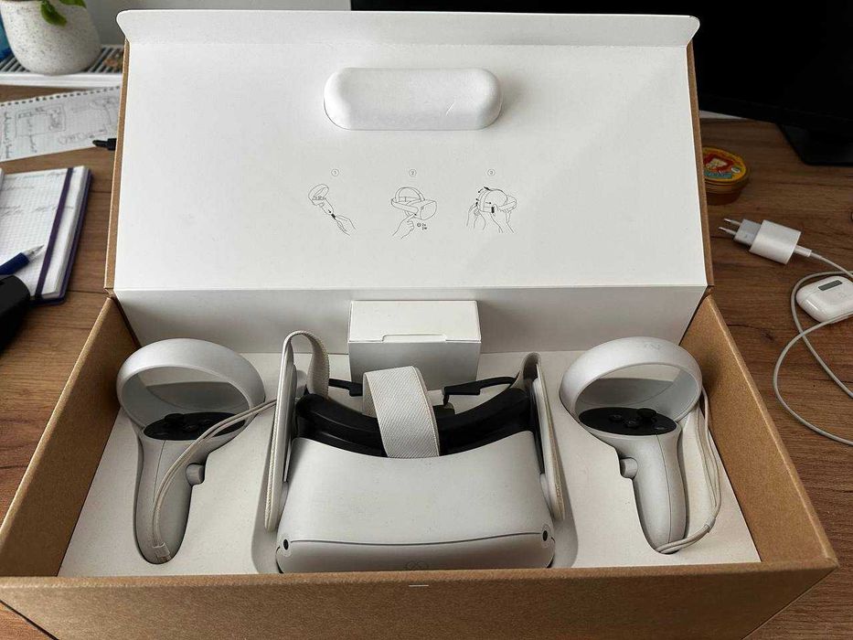 Gogle VR Meta Quest 2, 128 GB - dobry stan