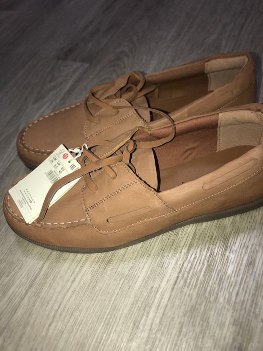 Reserved шкіряні макасини 40 р