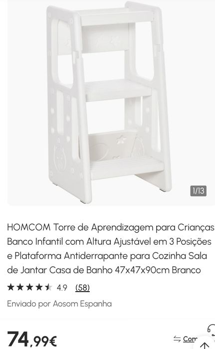 Torre para  brincar