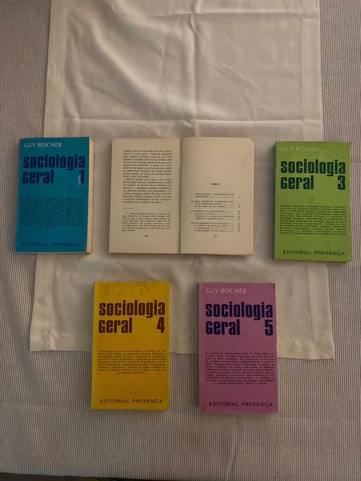 Sociologia Geral – Guy Rocher || 5 Volumes