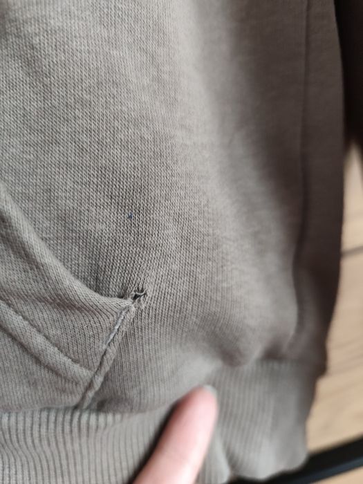 H&M 158/164 bluza kangurka brązowa kieszeń kaptur przez głowę