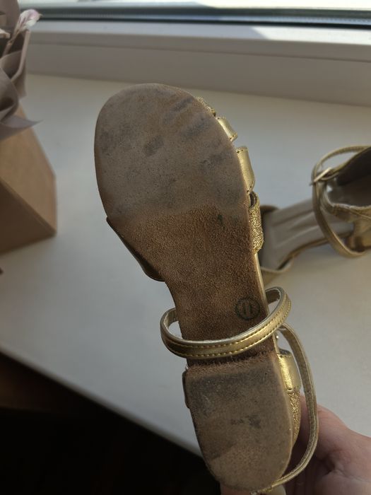 Дитячі туфлі для бальних танців 19 см