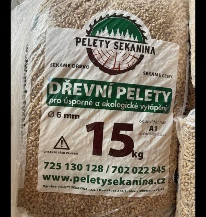 Pellet Drzewny SEKANINA 6mm Premium | Certyfikowany EN Plus A1