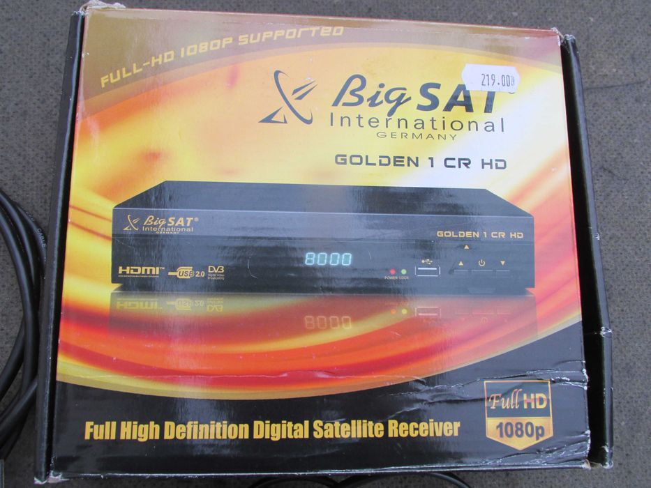 Dekoder satelitarny Big Sat Golden 1 CR HD SMART HD+