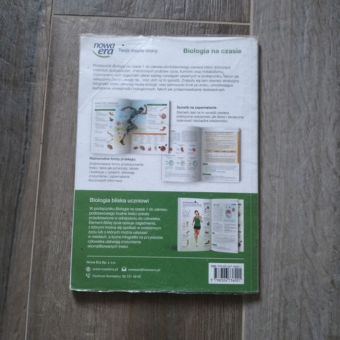 Książka biologia na czasie 1