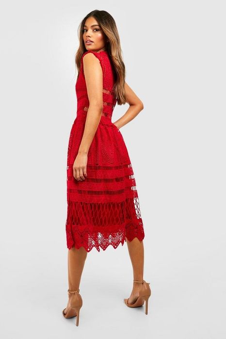 Нове червоне плаття преміальної коллекції BOOHOO