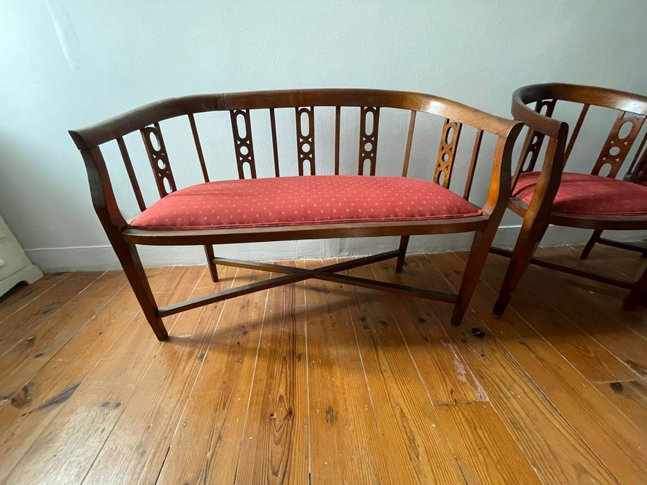 Conjunto de cadeirões Arte Deco