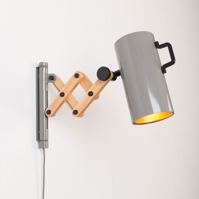 Светильник лампа Zuiver Flex Szara 5400006