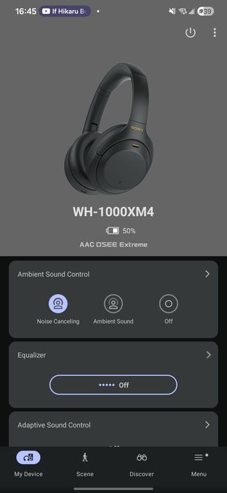 Sony WH1000 XM4 auscultadores