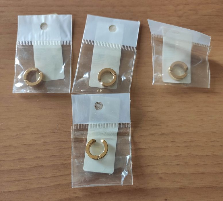 4 Brincos Sem Furo (Homem | Mulher)