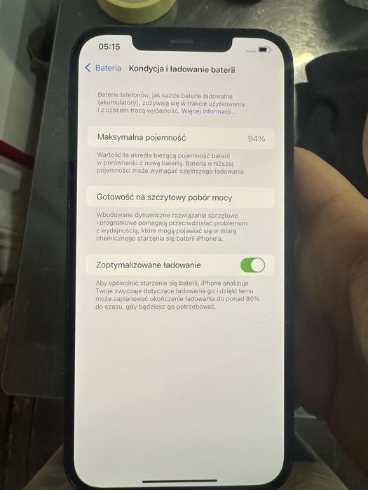 Apple Iphone 12 Pro Max 256GB Pacific Blue 94% kondycji baterii